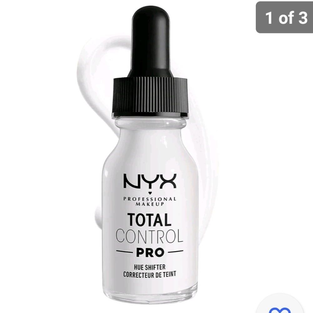 NYX Professional Makeup Total Control Pro Drop Foundation Hue Shifter Lightener - Picture 2 of 9